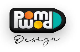 logo powpow design, un design qui a de l'impact
